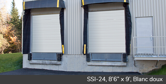 SSI-24, 8’6” x 9’, Blanc doux​